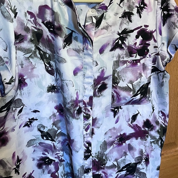 Women s Simply Vera Vera Wang Essential Popover Top - Picture 7 of 7